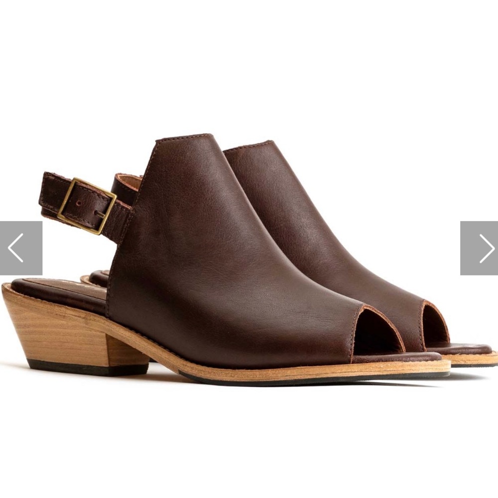 Portland Leather- Sling Back Mule